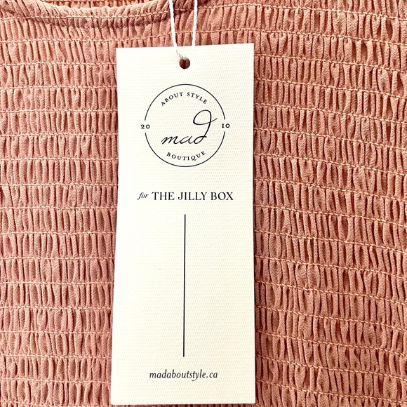 Jilly Box The Grace Midi Dress - Misty Rose - Picture 3 of 8